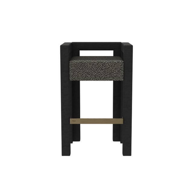 Not Yet Made - Made To Order Mirage Bar Chair by Porus Studio For Sale - Image 5 of 10