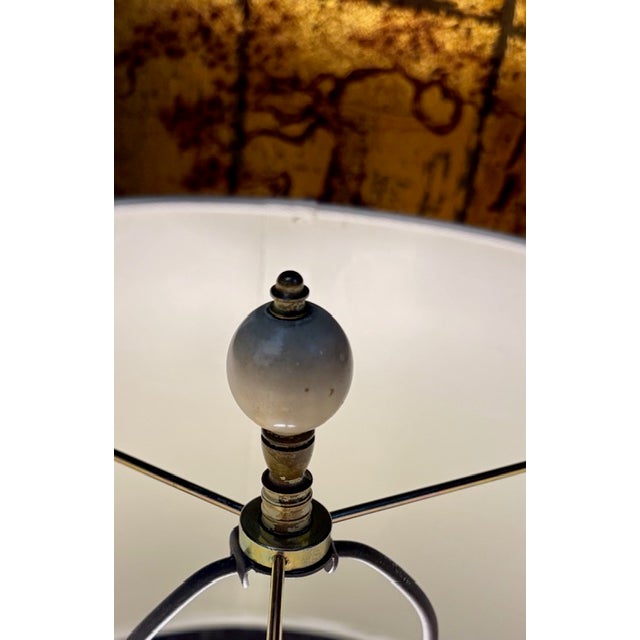 Brass Mid Century Brass Urn Lamp, Signed For Sale - Image 8 of 8