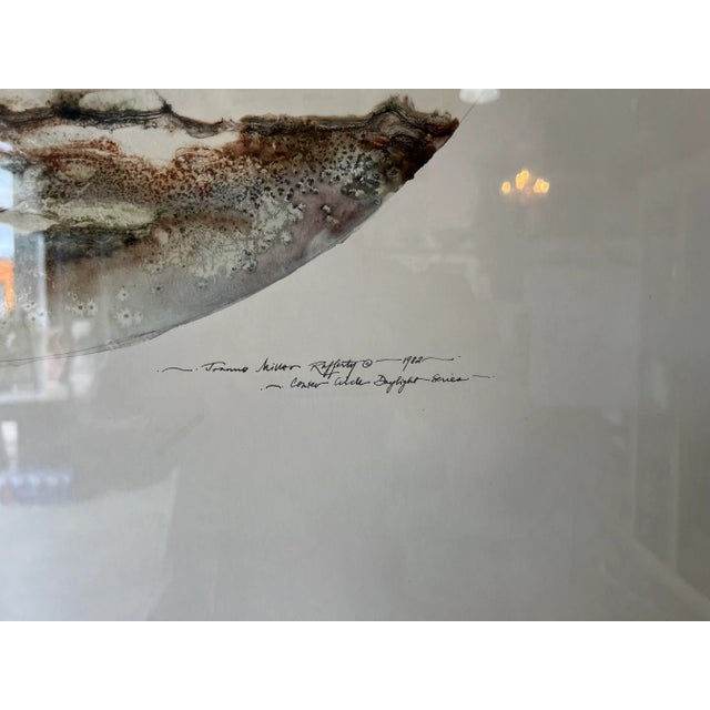 1980s Joane Miller Rafferty " Center Circle Daylight" Expressionist Landscape Painting For Sale In Miami - Image 6 of 12