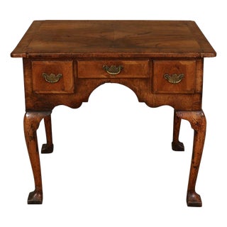 George I-Period Walnut Lowboy For Sale