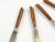 Brown Vintage German Bakelite Knives, 1950s, Set of 6 For Sale - Image 8 of 9