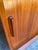 Wood 1960s Tambour Door Teak Nightstand or End Table Pair by Falster of Denmark For Sale - Image 7 of 10