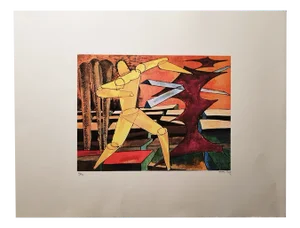 Man Ray, Composition, Lithograph, 1976