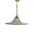 Glass Vintage Glass Pendant Lamp, 1970s For Sale - Image 7 of 7