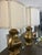 Hollywood Regency Mid-Century Marbro Brass Lamps - a Pair For Sale - Image 3 of 11