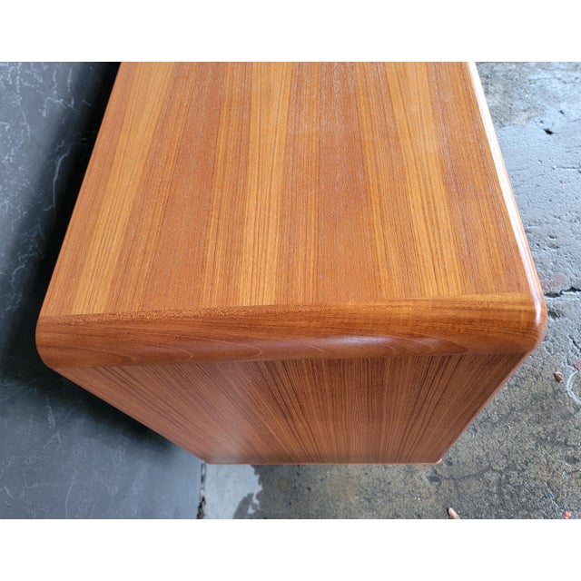 Fine Teak Danish Modern Low Dresser by Kibaek of Denmark For Sale - Image 12 of 18