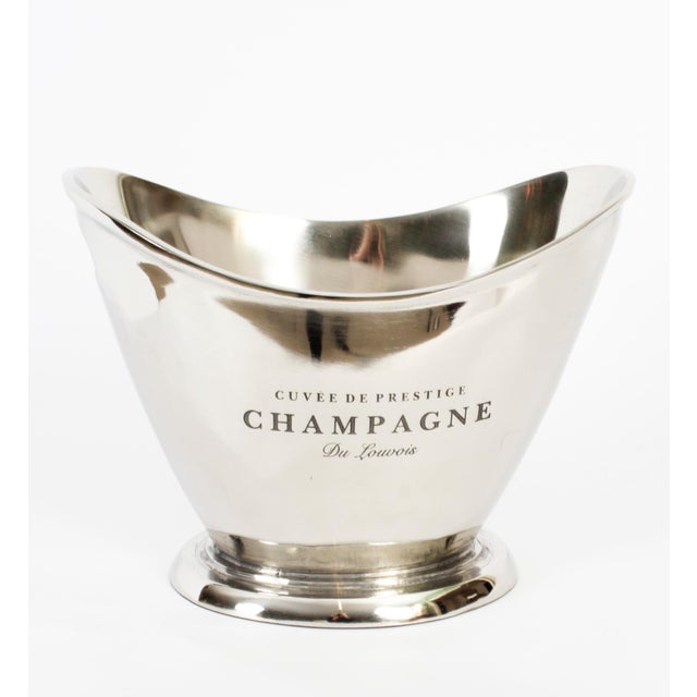 Vintage Champagne Cooler Ice Bucket For Sale - Image 11 of 12