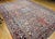 Textile Vintage Persian Heriz Rug, Hand-Knotted Wool, Geometric Medallion Pattern, Red & Ivory, 10x13 For Sale - Image 7 of 16