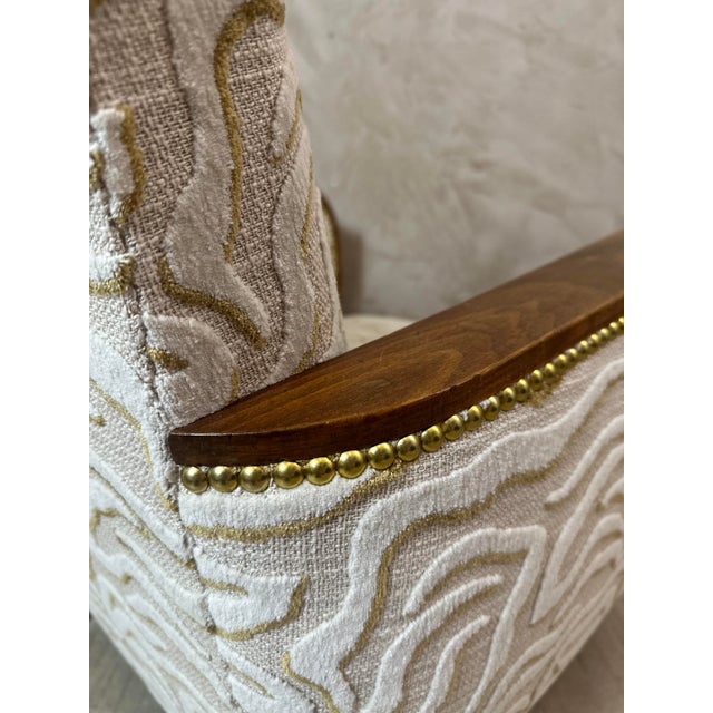 Wood Art Deco Armchair, 1930s For Sale - Image 7 of 12