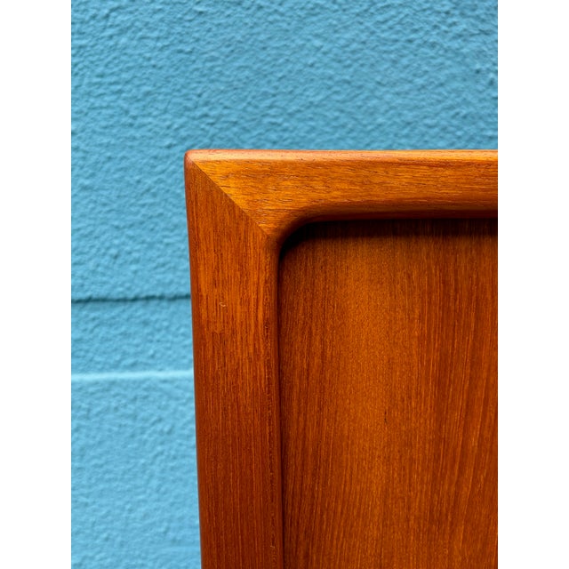 Brown Mid-Century Highboard, Denmark, 1960s For Sale - Image 8 of 18