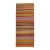 Vintage Zabihi Collection Striped Colorful Turkish Gallery Size Kilim - 5'3" x 13'5" For Sale