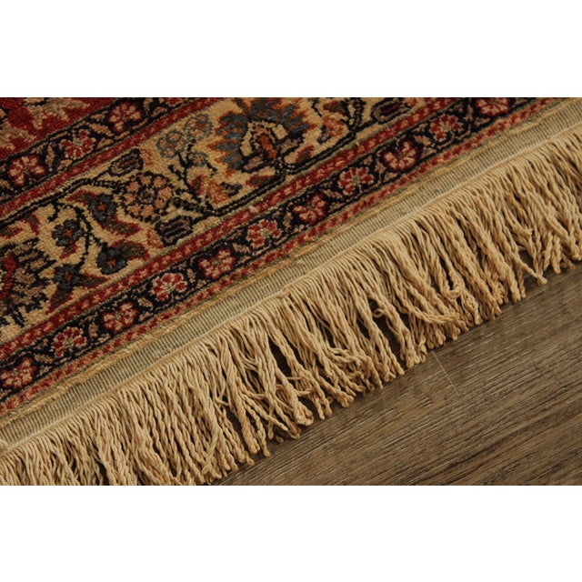 Textile Persian Hand Knotted Prayer Rug For Sale - Image 7 of 18