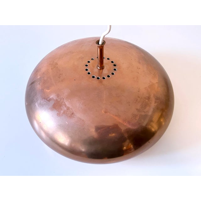Mid-Century Copper Pendant Lamp from Falkenbergs Belysning, Sweden, 1960s For Sale - Image 18 of 18
