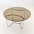 Mid-Century Modern Italian Round Smoked Glass Table and Cantilever Chairs by Gastone Rinaldi, 1970s, Set of 7 For Sale - Image 9 of 18