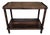 Mid-Century Italian Art Deco Style Walnut Burl Dry Bar Table, 1940s For Sale