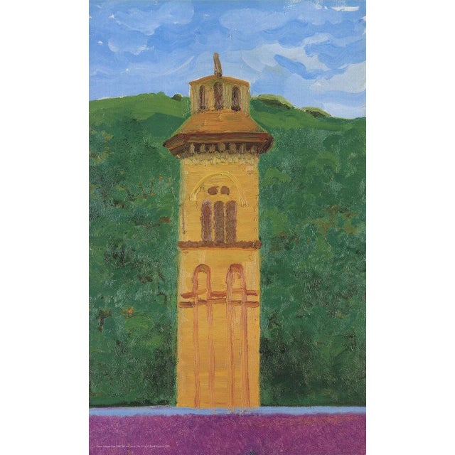 Artist: David Hockney Title: Tower, Saltaire Year: 2001 Signed: No Medium: Offset Lithograph Paper Size: 26.75 x 16.25...