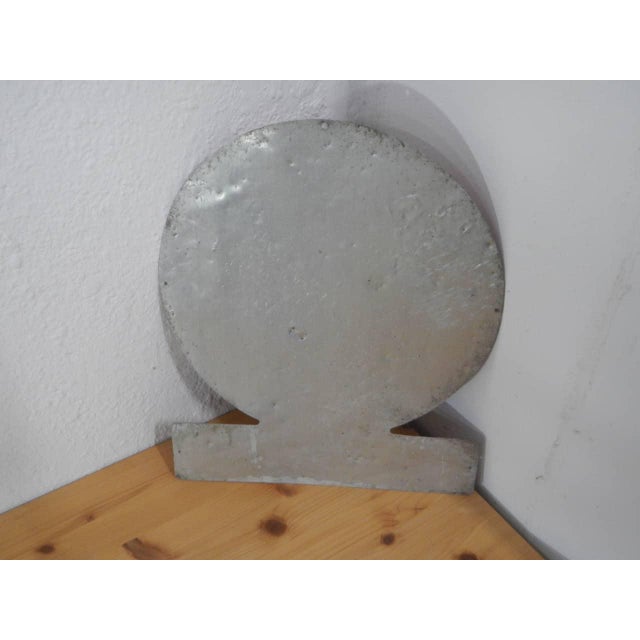 1950s Sign Prohibiting Repairing Machinery, 1950 For Sale - Image 5 of 9