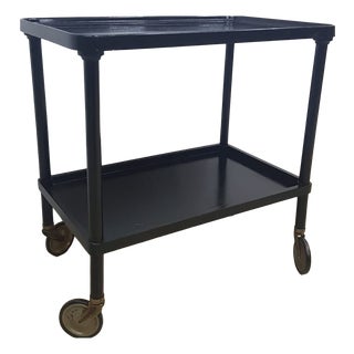 Historic Black Mobile Bar, 1930s For Sale