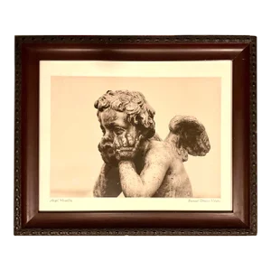 Angel Versailles Photography Print by Emanuel Dimitri Volakis, Framed.