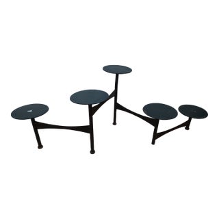 Mid Century Modern Brutalist Articulated Stand Candles/Plants For Sale