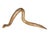 Vintage Tribal Naturalistic Carved Set of Three Snakes Papua New Guinea For Sale - Image 4 of 8