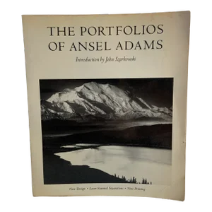1981 Portfolios of Ansel Adams Book