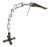 Postmodern Italian Multi X Desk Lamp by Yaacov Kaufman for Lumina, 1980s For Sale