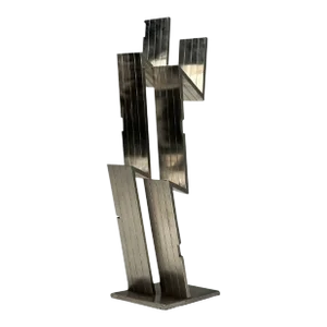 Salvatore Messina, Italian Mid-Century Modern, Abstract Sculpture, Steel, 1970s