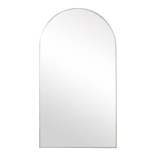 Triumph Mirror in Silver For Sale