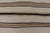 Turkish Vintage Kilim Rug With Ivory Field and Warm Brown Stripes For Sale - Image 4 of 12