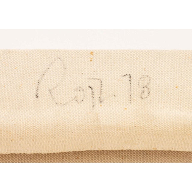 Eggplant Jack Roth Untitled Acrylic on Canvas, 1978 For Sale - Image 8 of 10