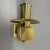 Minimalist Brass Theatre Wall Light Sconce in the style of Gio Ponti and Stilnovo, Italy, 1950s For Sale - Image 6 of 18