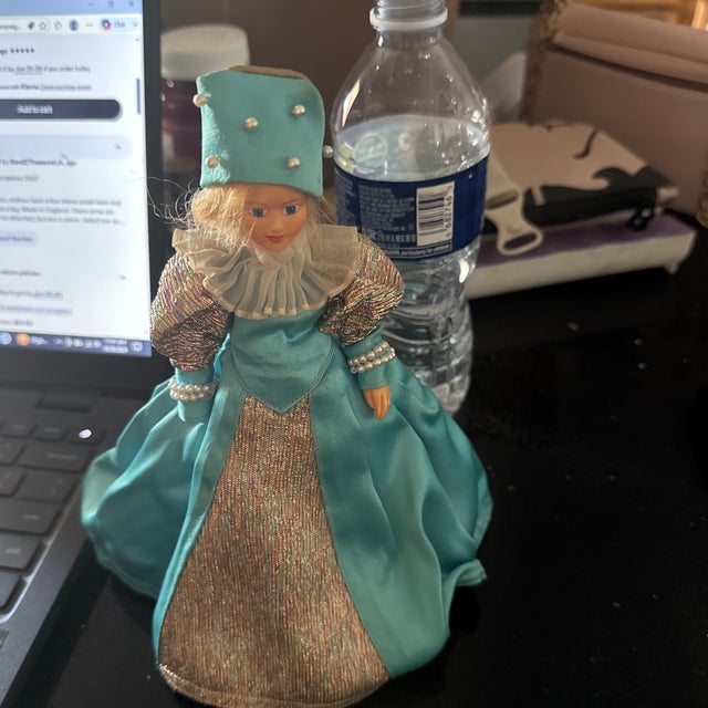 Baby Blue Vintage Peggy Nisbet 1950 Doll For Sale - Image 8 of 8