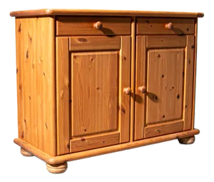 Danish Pine Sideboard, 1990