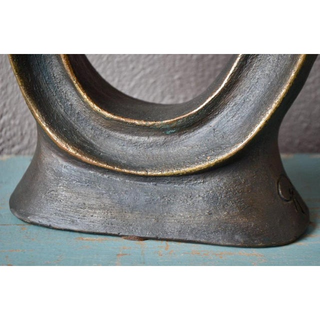 Metal The Kiss Sculpture, 1970s For Sale - Image 7 of 9