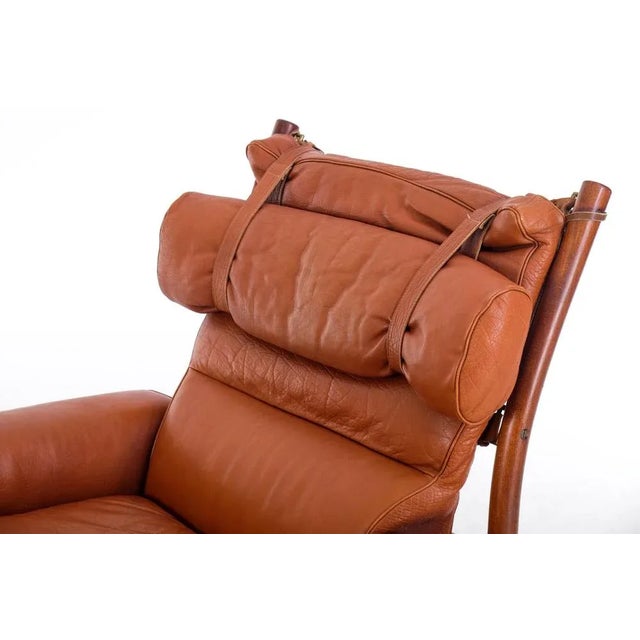 Wood Inca Easy Chair by Arne Norell, 1970s For Sale - Image 7 of 13