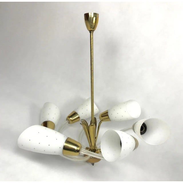 Bohemian Chandelier from Napako, Czech, 1960s, in Very Good conditions. Designed 1950 to 1959 This piece is attributed to...