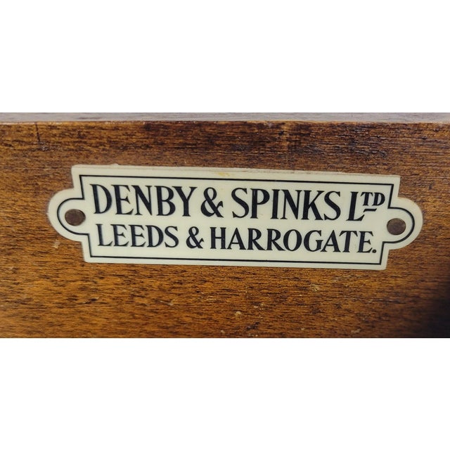 Vintage Walnut Writing Bureau from Denby & Spinks, 1940s For Sale - Image 6 of 18