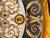 Early 21st Century Rosenthal for Versace Porcelain Serving Plate With Matching Porcelain Handgrip Server For Sale - Image 5 of 11