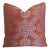 Designer Donghia Asian Omen Medallion Feather/Down Pillow 21" Square For Sale