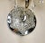 Metal 1950s Crystal Sconces With Pleated Shades - a Pair For Sale - Image 7 of 7