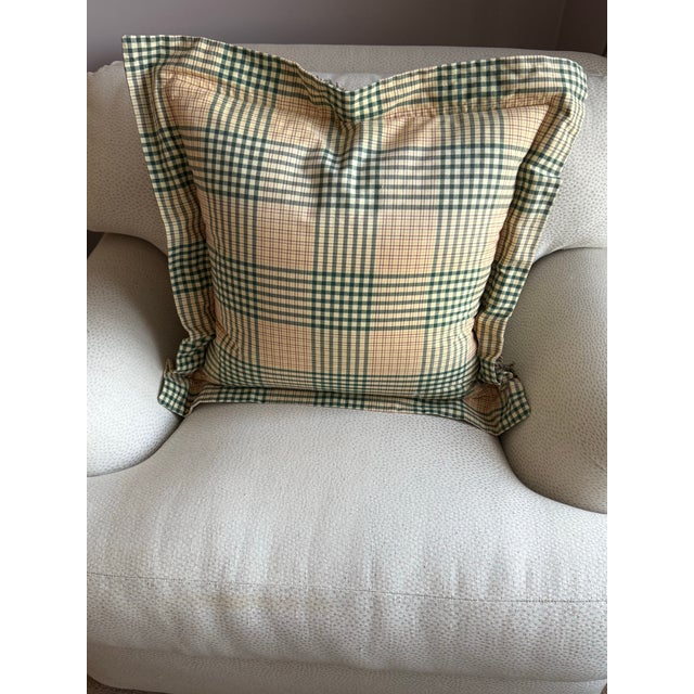 Beige Rooster Chicken Large 24" Square Custom Made French Country Style Throw Decor Pillow For Sale - Image 8 of 12