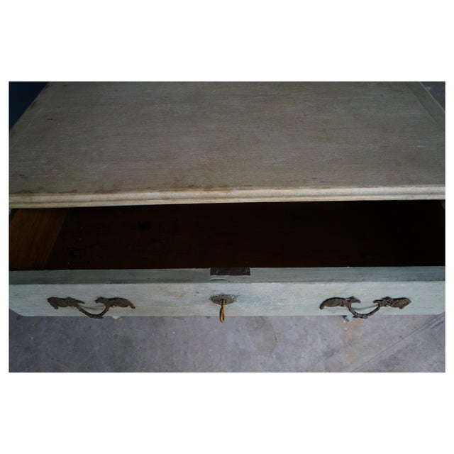 19th Century French Louis XVI Commode With Gustavian Painted Finish For Sale - Image 12 of 18