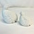 This is a lovely little pair of ceramic Partridges. Crafted in an all-white Le Blanc, the pair is a mother and baby. These...