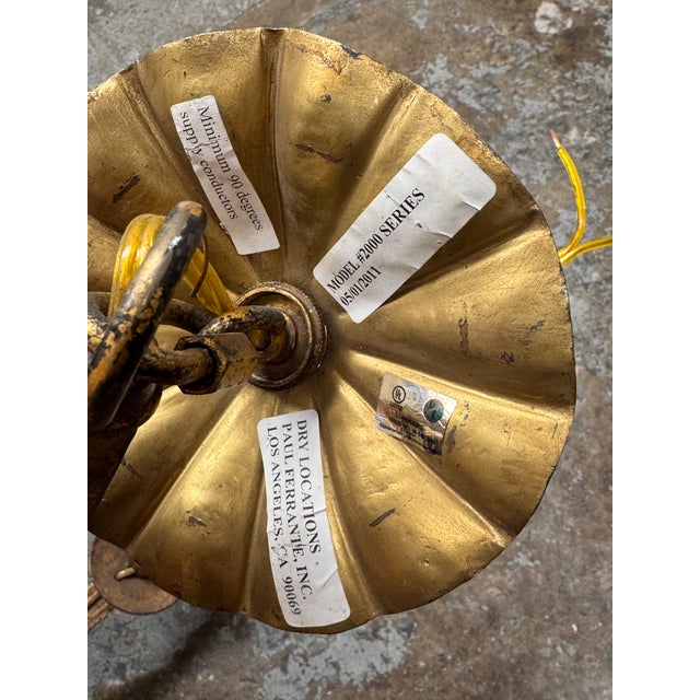 Design Plus Gallery presents the Iris Chandelier from Paul Ferrante. The model 2150 chandelier displays an Antique Dutch...