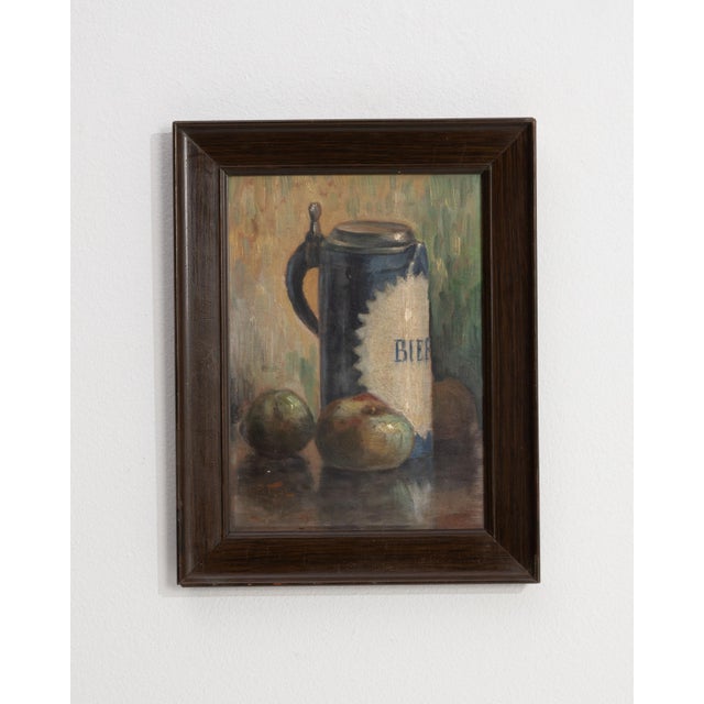 Early 20th Century France Brown Wood Painting For Sale In Greensboro - Image 6 of 15