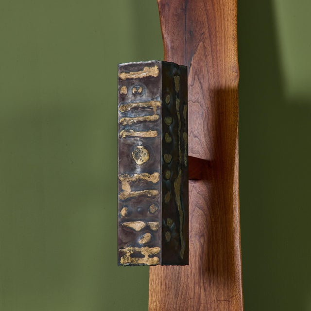 Phillip Lloyd Powell and Paul Evans Queen Headboard For Sale - Image 12 of 12