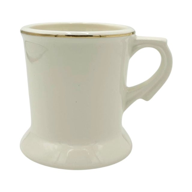 Ivory Vintage Sports Car Club of America Buccaneer Region Ceramic Mug For Sale - Image 8 of 10