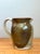 This exquisite original studio pottery pitcher is a masterful display of organic modernism and technical contrast. Hand-...