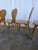 Vintage Tyrolean Farmhouse Heart Cutout Wooden Dining Chairs, 1970s, Set of 4 For Sale - Image 6 of 18